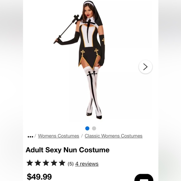 Women’s Nun Costume - Picture 2 of 3